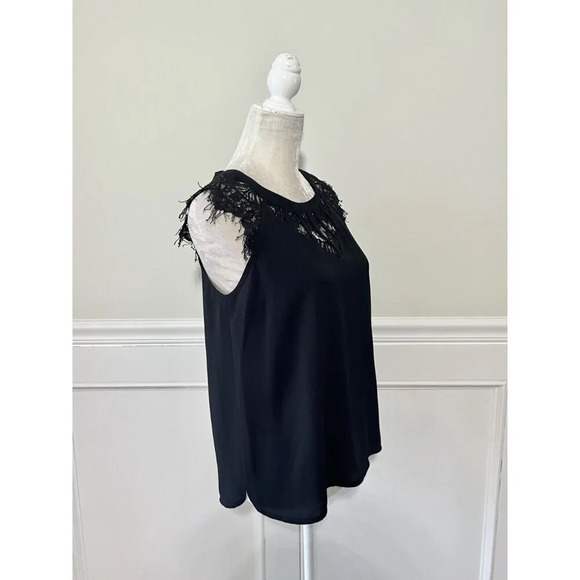 Stitch Fix Brixon Ivy Black Lace Blouse Tank S - Picture 2 of 4